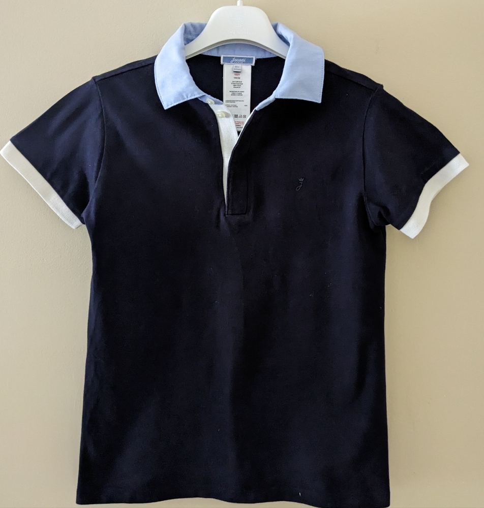 Jacadi Polo - Navy - sz 10 yr